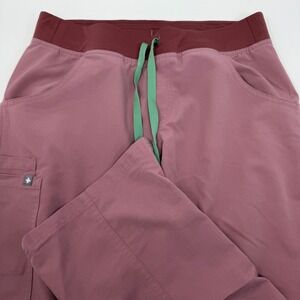 FIGS Technical Collection Womens Scrub Pants Mauve Pink T21004P Size Small S/P